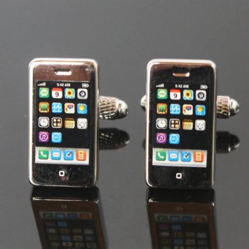 鎌倉カフス工房 スマートフォンカフスボタン・カフリンクス メンズ  cf077 結婚式 旦那 プレゼント ギフト 彼氏 父の日 誕生日プレゼント
