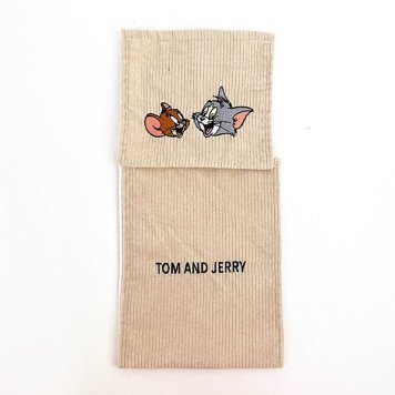 トムとジェリー トイレットペーパーポルダー トイレ用品 アイボリー