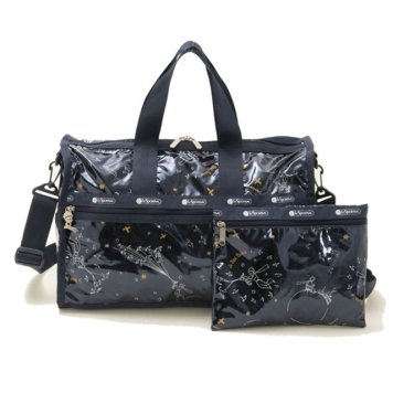 レスポートサック LeSportsac ボストンバッグ ミニボストンバッグ 斜めがけバッグ MEDIUM WEEKENDER ミディアム ウィークエンダー TRAVEL GUIDE 星の王子さま コラボレーション 7184 H037