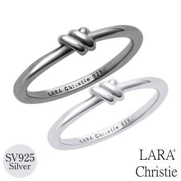 ペアリング 指輪 シルバー925 結び目 ノット モチーフ [ PAIR Label ][ララクリスティー]