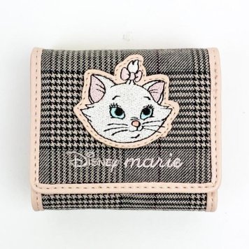 ディズニー おしゃれキャット マリー クラシックチェックウォレット 財布 アコモデ ACCOMMODE