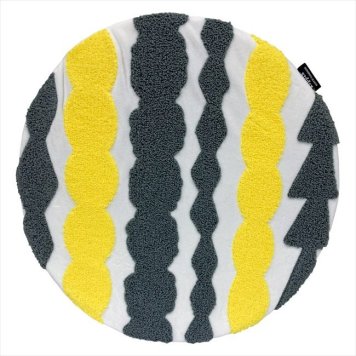 キッピス サガラ刺繍チェアパッド（1P）　イエロー KP-62250663  内祝 内祝い お祝 御祝 記念品 出産内祝い プレゼント 快気祝い 粗供養 引出物