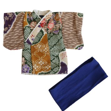 〔2点までメール便可〕 ぬいぐるみ用 服 着物 日本 お土産 KIMONO 袴 和装 和服 女性 男性 3Sサイズ ぬいぐるみ 洋服 ぬい服 ぬい活 ぬい撮り 和風 かわいい おしゃれ 子供 娘 孫 コスチューム 節句祝い 百日祝い お祝い お宮参り 記念品 お正月 端午の節句 桃の節句 ちりめん着物BOY（多彩色）311211
