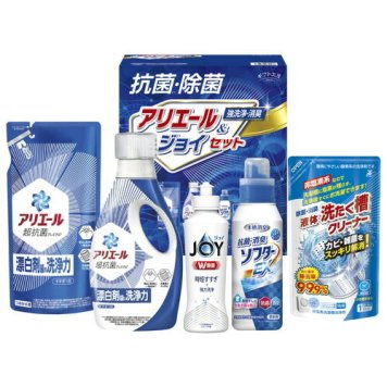 【送料無料・包装無料・のし無料】ギフト工房 抗菌除菌・アリエール&ジョイセット SAJ-30VS(A4)お年賀 寒中見舞い 入学祝い 卒業祝い 就職祝い 結婚祝い 誕生日 出産祝い 引越祝い 香典返し 新盆 初盆 御礼 お中元 内祝い 快気祝い ご挨拶 志 法事