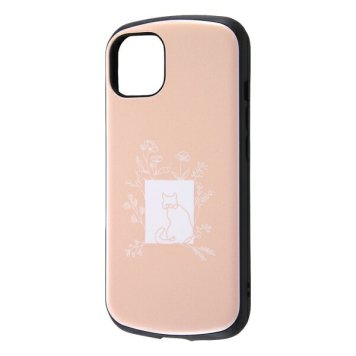 iPhone 13 耐衝撃ケース MiA-collection/ネコ/ピンク ※送料無料(ポスト投函)