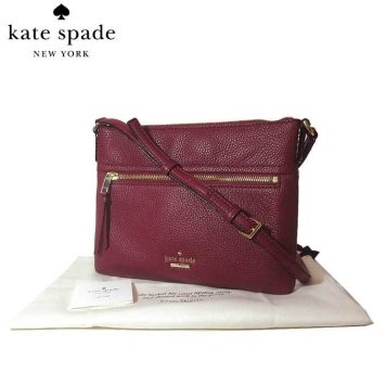 ケイト・スペード ブティック kate spade ショルダーバッグ PXRU7922 レザー gabriele / jackson street ショルダー figjam(596):ワイン系