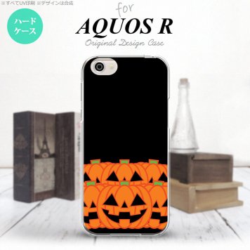 【SH03J】【スマホケース/スマホカバー】【アクオス R】SH03J スマホケース AQUOS R SH-03J カバー アクオス R ハロウィン ごちゃカボチャ nk-sh03j-403【メール便送料無料】