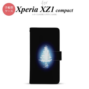 【手帳型 スマホ カバー ケース】【SO02K】【エクスペリア XZ1】手帳型 ケース SO-02K スマホ カバー Xperia XZ1 Compact エクスペリア ツリー 青 nk-004s-so02k-dr624【メール便送料無料】