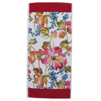 フェイラー タオル FEILER ゲストタオル フェイスタオル 37cm×80cm HIBISCUS ハイビスカス レッド 誕生日 結婚祝い 結婚式 バレンタイン 高級 ホワイトデー 父の日 母の日