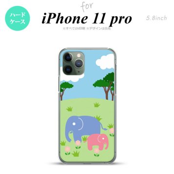 iPhone11Pro iPhone11 Pro スマホケース ハードケース ゾウ メンズ レディース nk-i11p-691