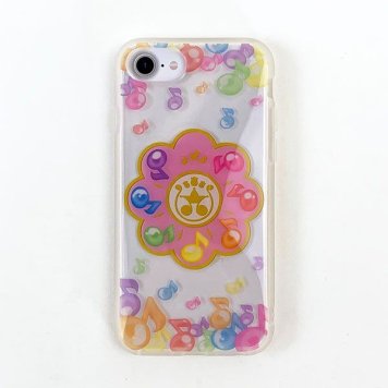 おジャ魔女どれみ  リズムタップ スマホケース iPhoneSE(第2世代)/8/7/6s/6 携帯ケース  クリア