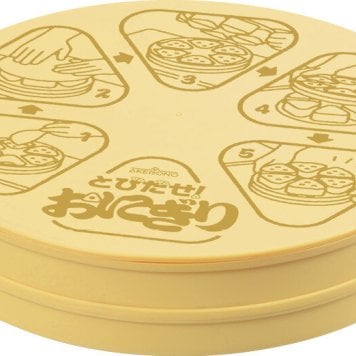 春の贈り物便りとびだせ！おにぎり 直径18.8×4.2cm