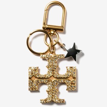 トリーバーチ TORY BURCH Kira Pave Star Logo Key Fob キラ パヴェ スター ロゴ キーリング 162213