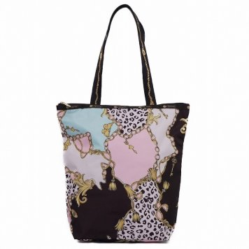 レスポートサック LeSportsac トートバッグ DAILY TOTE 2432 F042 デイリートート FORTUNATELY フォーチュネイトリー マルチカラー 豹柄 レオパード ショルダーバッグ 新品