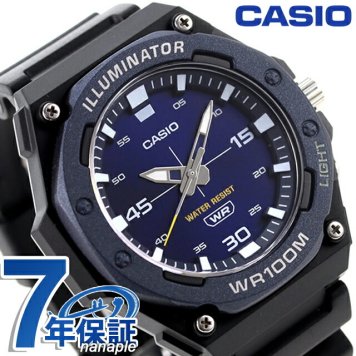 カシオ CASIO MW-620H-2AV スタンダード チプカシ 海外モデル メンズ 腕時計 ブランド カシオ casio アナログ ネイビー ブラック 黒