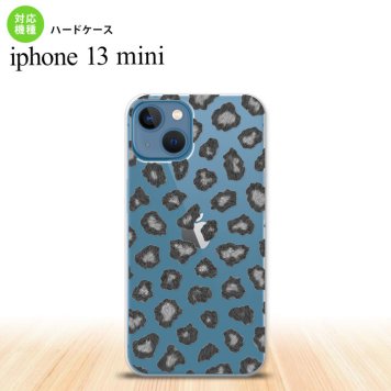 iPhone13mini iPhone13 mini ケース ハードケース 豹柄 A グレー  nk-i13m-027
