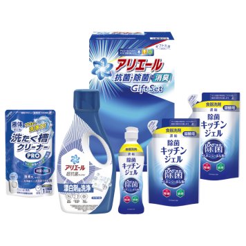 ギフト工房 アリエール抗菌除菌ギフト ／洗濯用洗剤 洗剤・柔軟剤・クリーナー 日用消耗品 日用品・ヘルスケア お中元 御中元 ギフト 夏ギフト 暑中見舞 残暑見舞 時期 いつ お礼 お返し グルメ のし お盆 初盆 新盆 お供 御供 ギフト 2026 送料無料 ギフト プレゼント プチギフト 内祝い 快気祝い 出産祝い 結婚祝い 引出物 新築祝い お返し