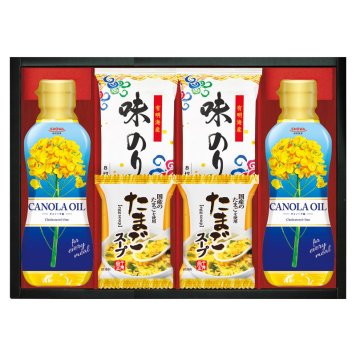 SHOWAキャノーラ油&のり・たまごスープ詰合せ  ／セット・詰め合わせ 調味料 食品 お中元 御中元 ギフト 暑中 残暑 お盆 初盆 新盆 お供 御供 ギフト 2026 送料無料 ギフト プレゼント プチギフト 内祝い 快気祝い 出産祝い 結婚祝い 引出物 新築祝い お返し