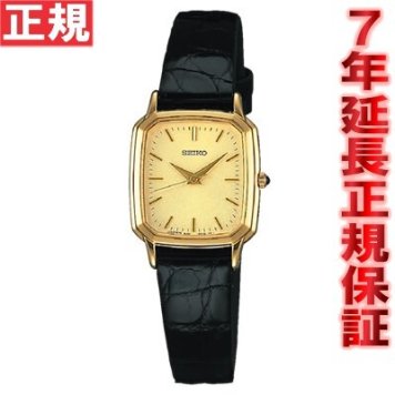 セイコー ドルチェ＆エクセリーヌ SWDL164 腕時計 レディース SEIKO DOLCE＆EXCELINE ペア ゴールド サイドワニ
