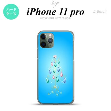 iPhone11Pro iPhone11 Pro スマホケース ハードケース ツリーイヤリング 青 メンズ レディース nk-i11p-633