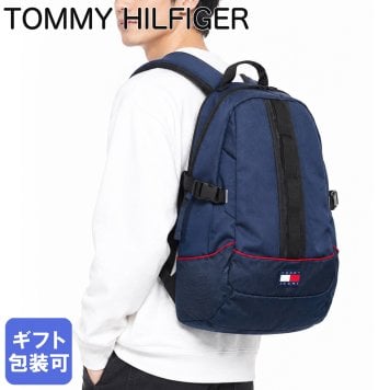 高品質ヨーロッパ輸入モデル トミーヒルフィガー TOMMY HILFIGER バッグ バックパック リュック TOMMY JEANS OUTDOORS レディース メンズ ネイビー AM0AM14625 C1G CORPORATE 送別会 誕生日 結婚祝い 結婚式 彼氏 息子 夫 男性 名刺入れ 高級 父の日 母の日 即日発送