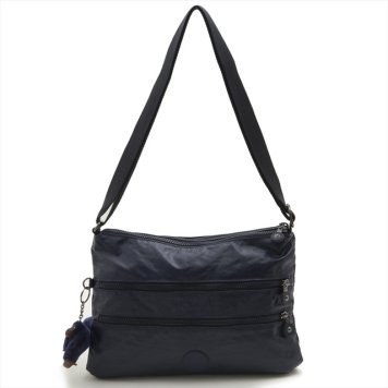 キプリング Kipling 斜めがけバッグ 斜め掛けショルダーバッグ ALVAR Lacquer Indigo インディゴブルー系 K12472 G28