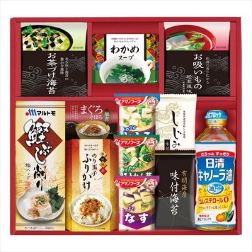   アマノフーズ&永谷園 食卓セット  BS-50S  内祝 内祝い お祝 御祝 記念品 出産内祝い プレゼント 快気祝い 粗供養 引出物