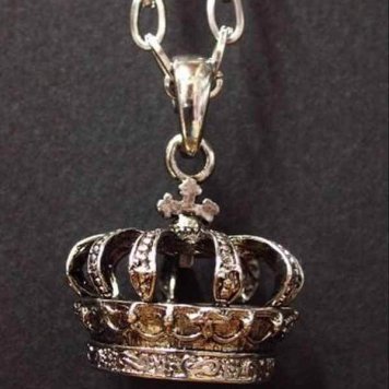 ネックレス ペンダント レディースアクセサリー アクセサリー ファッション 定番ネックレス 王冠大 70cmチェーン 立体的 大きめなゴシック調 王冠トップ ロングネックレス 定番 ロングセラー 首飾り アクセ アクセサリ レディース 女性 女性用 装飾 定番ペンダント 王冠 長め