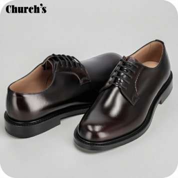 チャーチ ビジネスシューズ メンズ ブランド Church's ENGLAND SHANNON F0ADY バーガンディ シューズ
