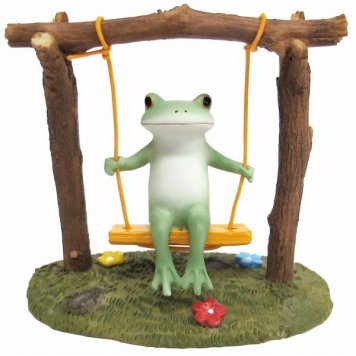 【ギフト対応無料】コポー ゆらゆらブランコ ダイカイ Copeau(コポー) コポーシリーズ かえる カエル 置物 オブジェ ※送料無料(北海道・沖縄は除く)