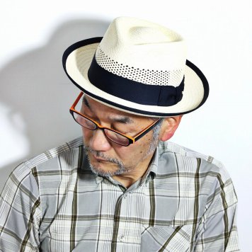 STETSON ハット 本パナマ ウィペット WHIPPET 高級 パナマハット ステットソン 中折れ メンズ アメリカ ブランド 紳士 帽子 クラシカル 天然草 ストローハット 春夏 レース編み アメリカ製 箱付き アイボリー ホワイト 父の日 ギフト プレゼント 敬老の日