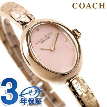 コーチ SAMMY クォーツ 電池式 腕時計 ブランド レディース COACH 14504486 アナログ ライトピンク ゴールド