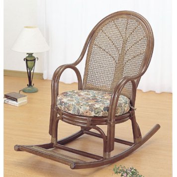 今枝商店 Romantic Rattan ロッキングチェアー【沖縄・離島配達不可】 S338B