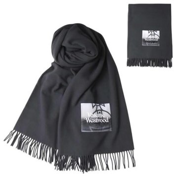 ヴィヴィアンウエストウッド VIVIENNE WESTWOOD マフラー NURIA STOLE 8103013J-W010X-P401-GRAY ユニセックス GRAY グレー