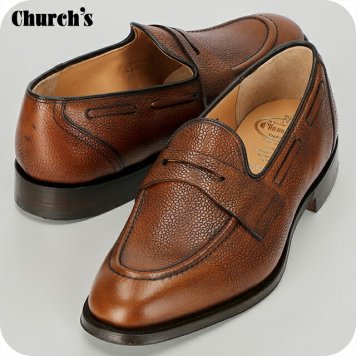 チャーチ ビジネスシューズ メンズ ブランド Church's レザー ENGLAND WIDNES 2 F0AAR ブラウン シューズ
