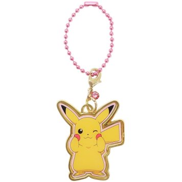 【キーホルダー】【10月】【トルマリン】ポケモン 誕生石カラーキーホルダー ピカチュウ