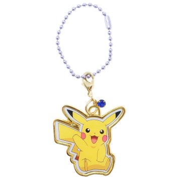 【キーホルダー】【9月】【サファイア】ポケモン 誕生石カラーキーホルダー ピカチュウ