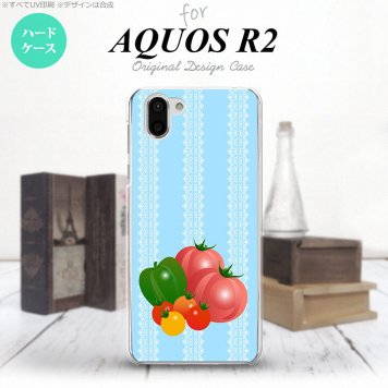 AQUOS R2 アクオス アール2 SH-03K SHV42 専用 スマホケース カバー ハードケース トマト nk-r2-666[スマホ,スマホケース,スマホカバー,ケース,カバー,ジャケット]