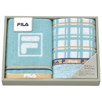 FILA フェイスタオル2P ／タオル 日用品・ヘルスケア 敬老の日 プレゼント ギフト お祝い いつ 70代 80代 メッセージ おじい おばあ 祖父母 お彼岸 お供え 秋 2026 送料無料 ギフト プレゼント プチギフト 内祝い 快気祝い 出産祝い 結婚祝い 引出物 新築祝い お返し