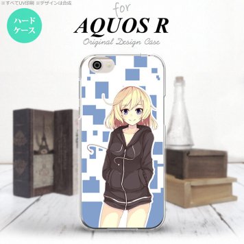 【SH03J】【スマホケース/スマホカバー】【アクオス R】SH03J スマホケース AQUOS R SH-03J カバー アクオス R キャラA 青 nk-sh03j-1325【メール便送料無料】