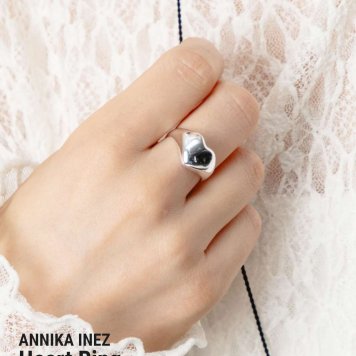 アニカイネズ ANNIKA INEZ Heart Ring ハートリング R150 リング 指輪 レディース アクセサリー シルバー