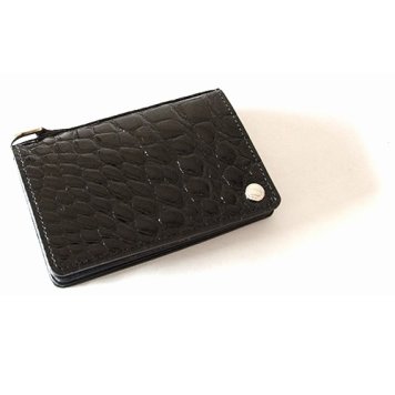 CROCODILE COIN & CARD PURSE