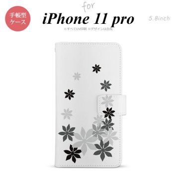 iPhone11Pro iPhone11 Pro 手帳型スマホケース カバー ティアレ 黒  nk-004s-i11p-dr1077