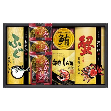 京料理おが和監修 お吸いもの詰合せ  ／お吸い物 和風惣菜 惣菜・レトルト 食品 お中元 御中元 ギフト 暑中 残暑 お盆 初盆 新盆 お供 御供 ギフト 2026 送料無料 ギフト プレゼント プチギフト 内祝い 快気祝い 出産祝い 結婚祝い 引出物 新築祝い お返し