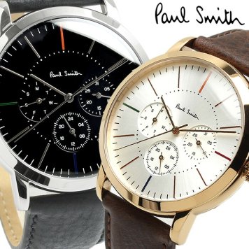 PAUL SMITH ポールスミス メンズ 男性用 腕時計 ウォッチ クオーツ 3気圧防水 カレンダー P10110 P10112