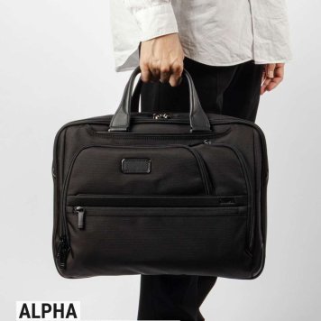 トゥミ TUMI ALPHA アルファ MEDIUM 15 EXP BRIEFCASE ミディアム 15インチ エクスパンダブル ブリーフケース 02603141D4 158971 ビジネスバッグ 通勤 メンズ バッグ ブラック