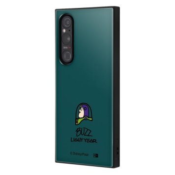 Xperia 1 V / 『ディズニー・ピクサーキャラクター』/耐衝撃ハイブリッドケース KAKU / バズ・ライトイヤー_横顔 ※送料無料(ポスト投函)