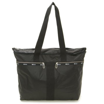 レスポートサック LeSportsac トートバッグ STREET TOTE 4281 C074 ストリートトート Essential Collection TRUE BLACK C トゥルーブラック C 黒 ショルダーバッグ 新品