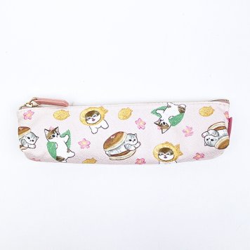 モフサンド 和菓子 スリムペンポーチ (ちりめん) 文具 mofusand