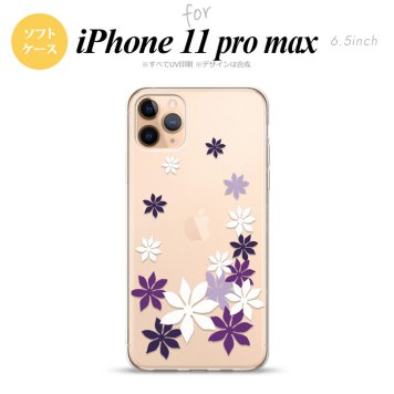 iPhone11ProMax iPhone11pro max スマホケース ソフトケース ティアレ A 紫 メンズ レディース nk-i11pm-tp1078